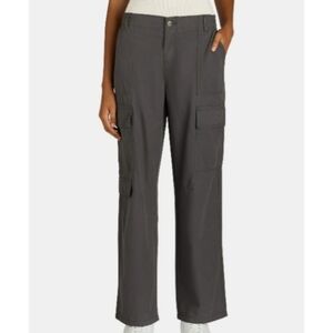 NEW NOBO Canvas high waist cargo pants sz M